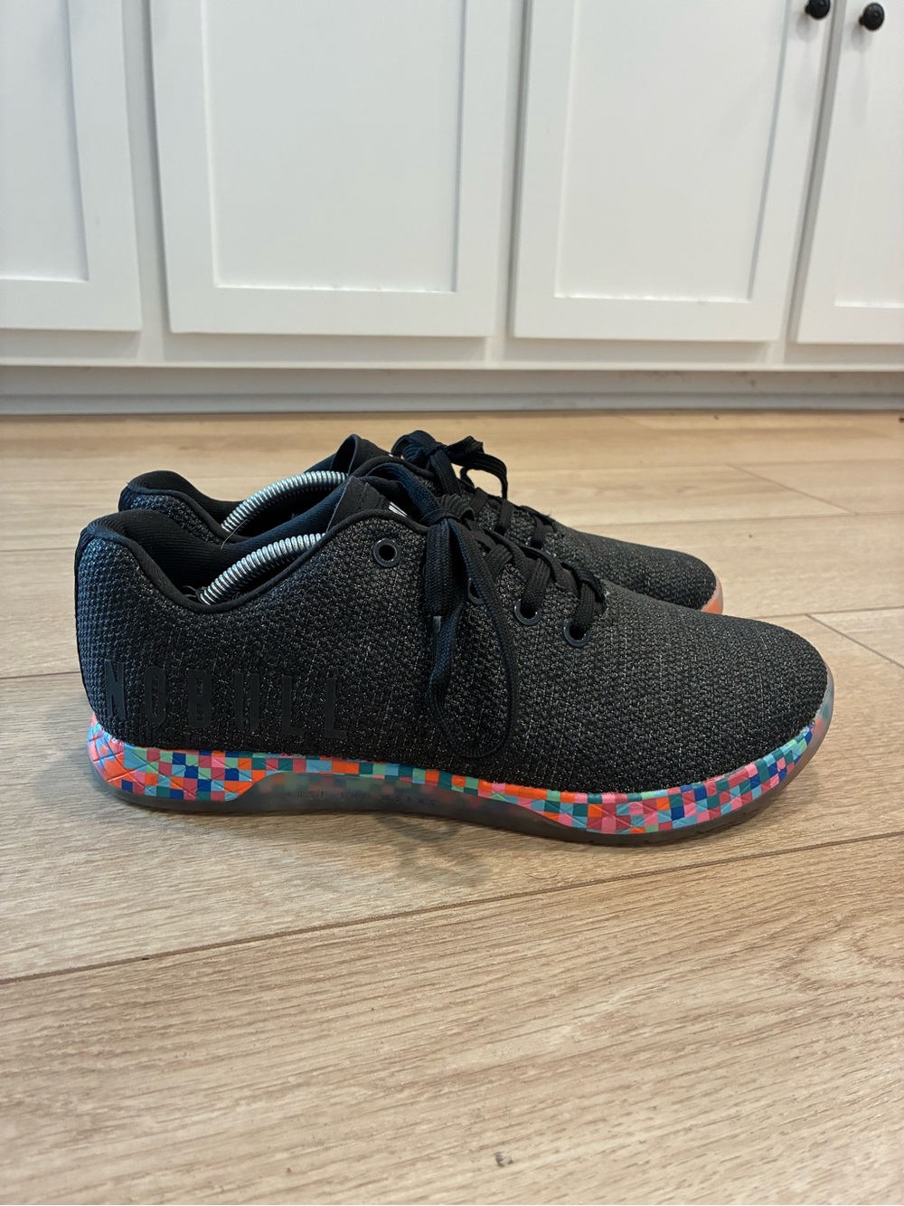 NOBULL Outwork Trainer Running Shoe Black Pixel Size Men’s 8/Women’s 9.5